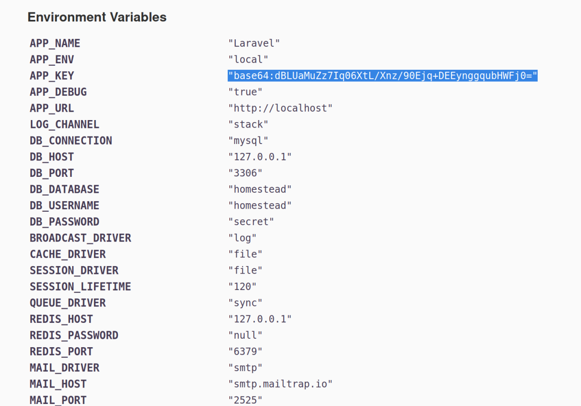 Environment Variables