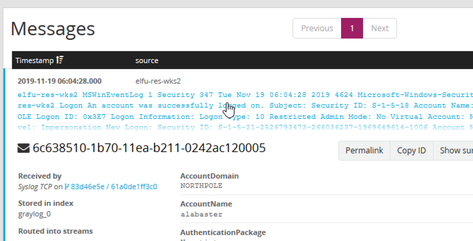 Graylog Step 7