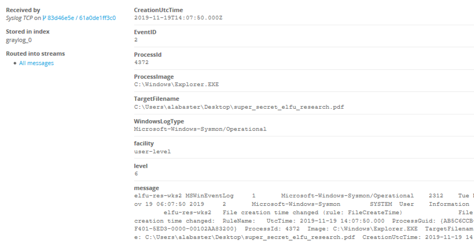 Graylog Step 9