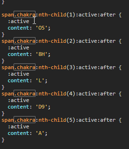 Ninth Code Unintended