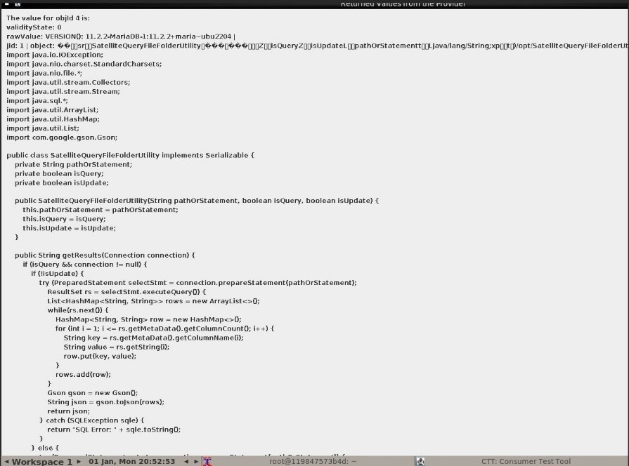 Diversion Satellite Query