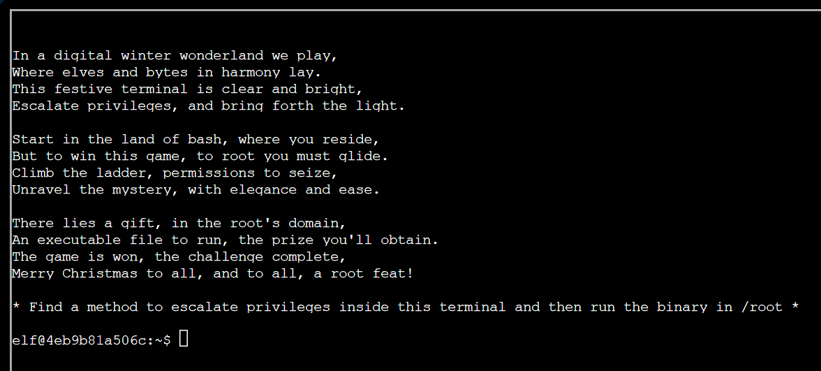 Linux Privlege Escalation Start